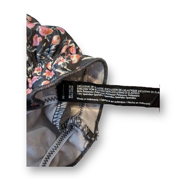 Out From Under Urban Outfitters Floral Cropped Top Size Small - Picture 2 of 4